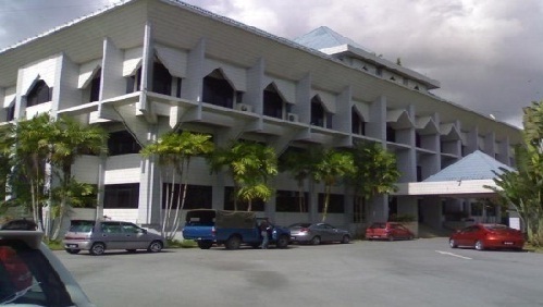 foto bangunan pejabat residen samarahan